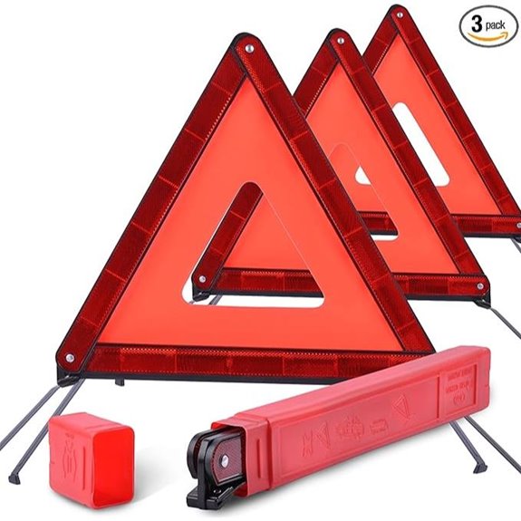DSV Emergency Warning Triangles (3-Pack)