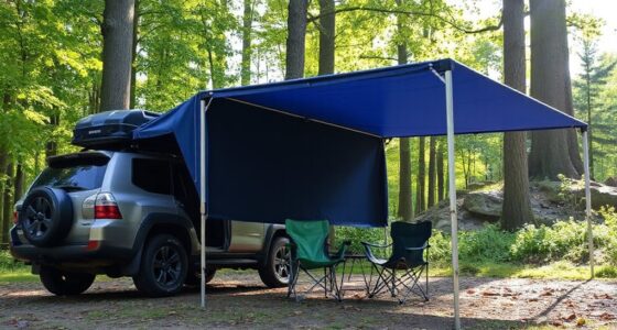 top car camping awning options