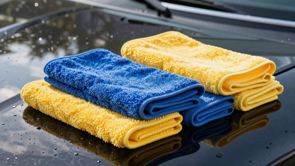 top car detailing towels