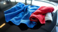 top car drying towels