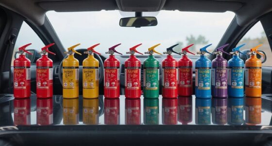 top car fire extinguishers