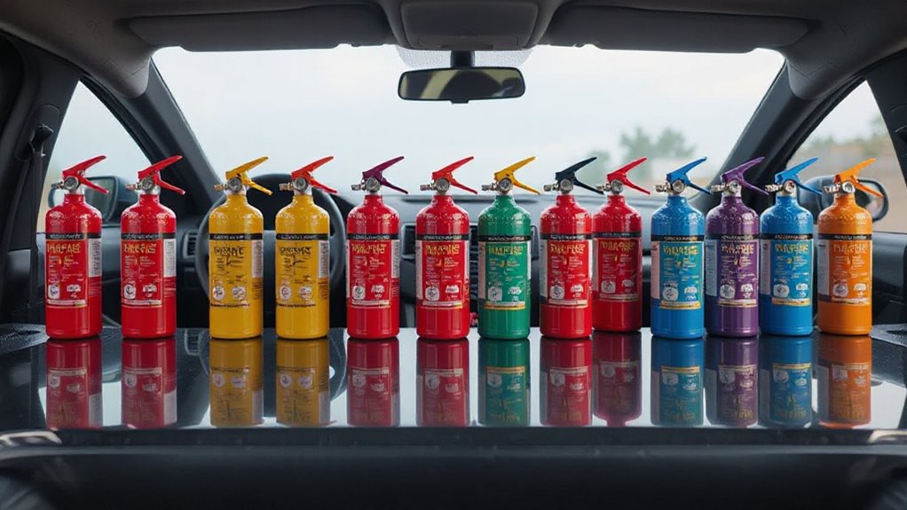 top car fire extinguishers