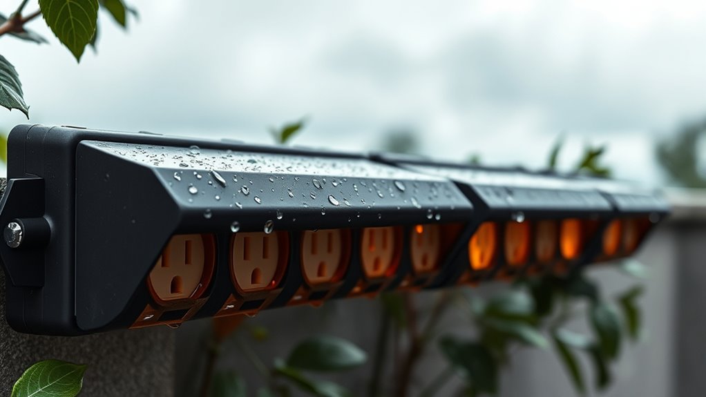 top outlet weatherproof covers