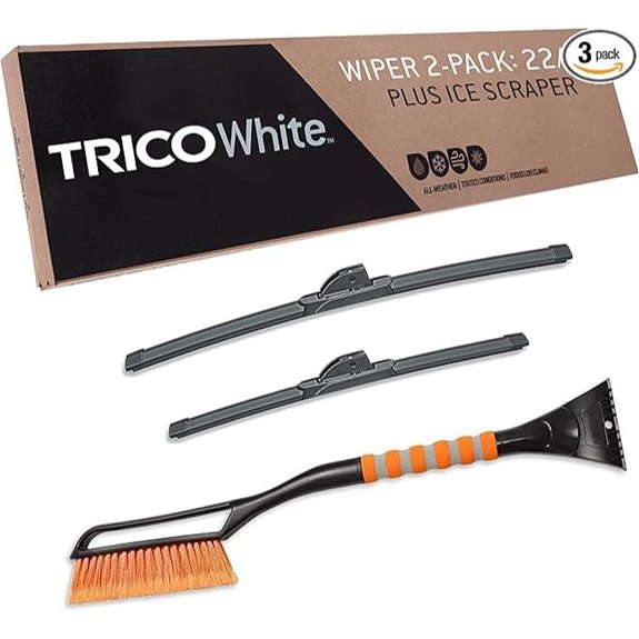 TRICO White™ Automotive Windshield Wiper Blades (Pack of 2)