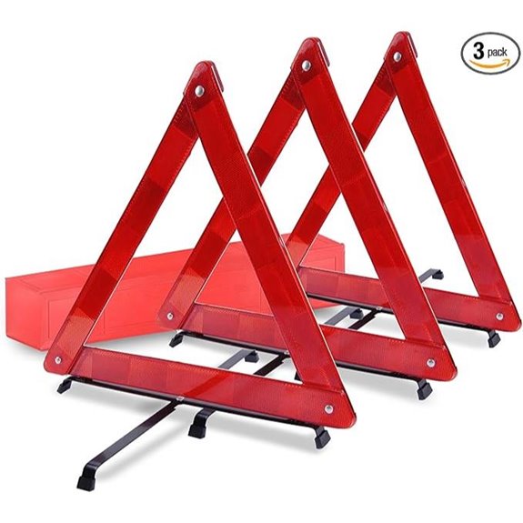 DSV Reflective Warning Triangles 3-Pack