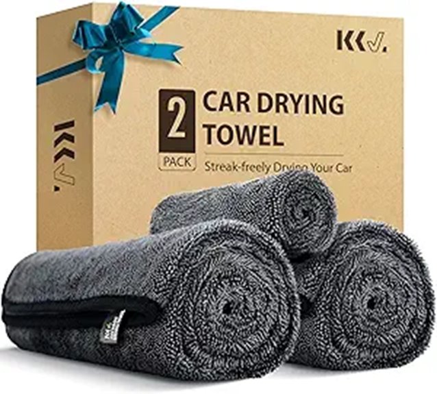 KKV 2-Pack Microfiber Car Towels (35