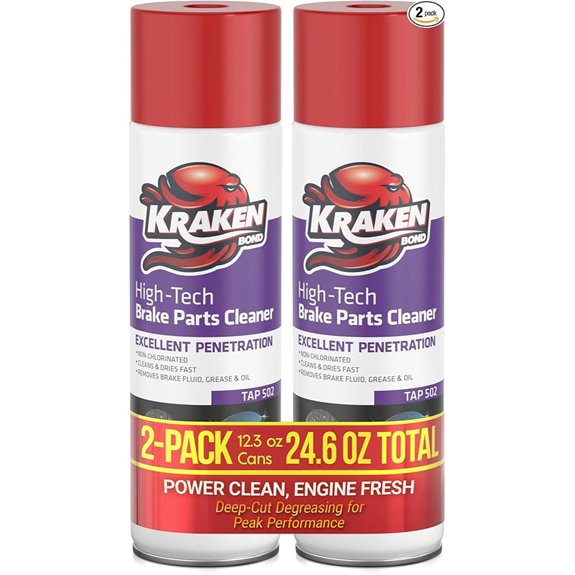 KRAKEN BOND Brake Parts Cleaner Spray (2 Pack)