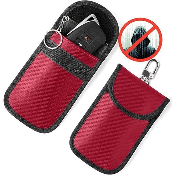 Faraday Key Fob Protector Bag (2 Pack)