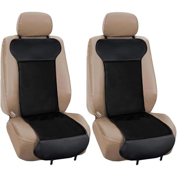 ZONETECH Car Seat Cover 2-Pack Universal Cushion