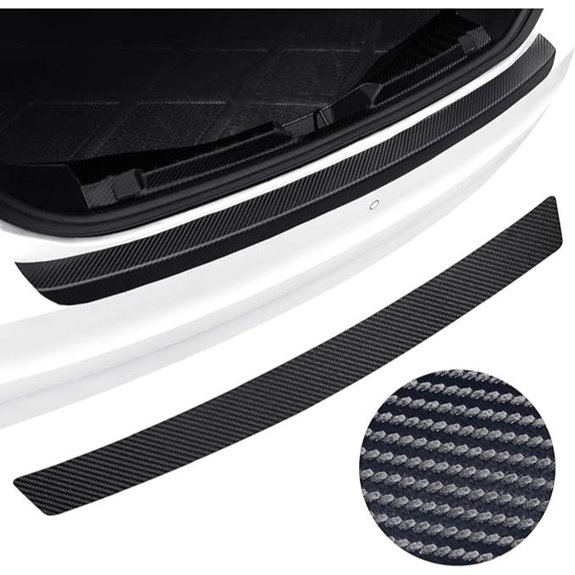 Universal Carbon Fiber Car Bumper & Door Protector