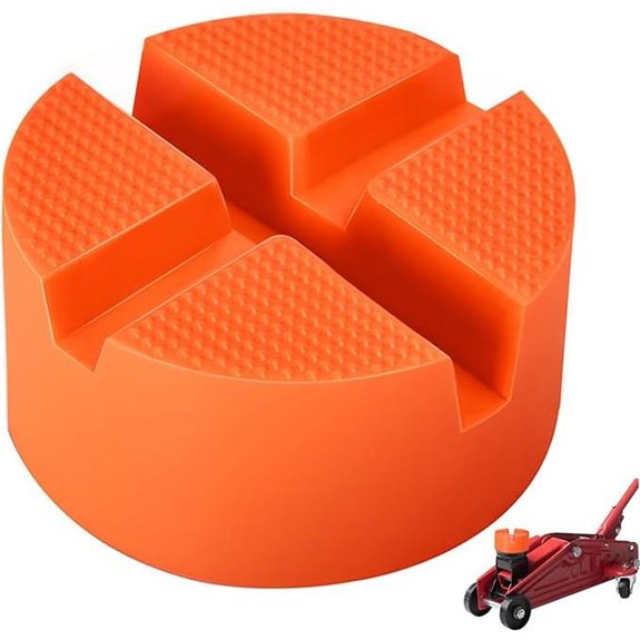 Universal Rubber Floor Jack Pad Adapter (1 Pack)