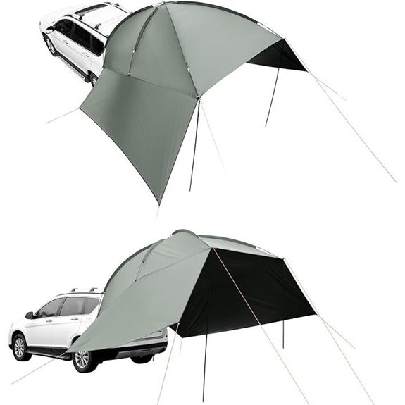 VEVOR Camping Tent Moonshade Canopy with UV & Water Resistance