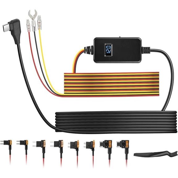 Dash Cam Hardwire Kit with Voltage Indicator