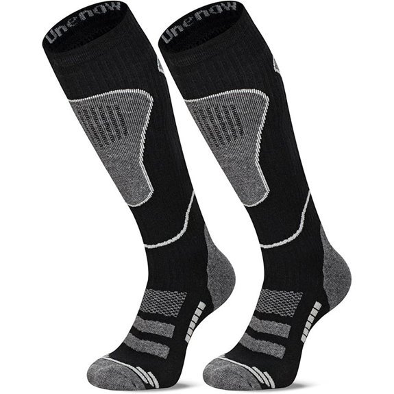 Merino Wool Ski Socks (2 Pairs)