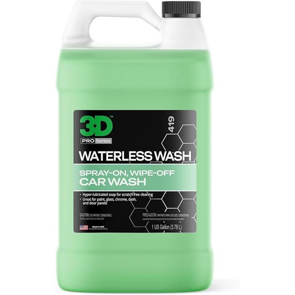 3D Waterless Car Wash - Easy Spray Detailing