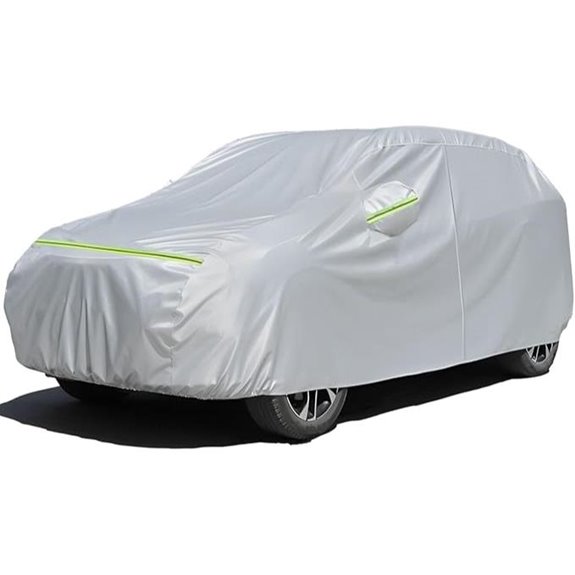 Favoto Waterproof SUV Car Cover with Zipper & Straps