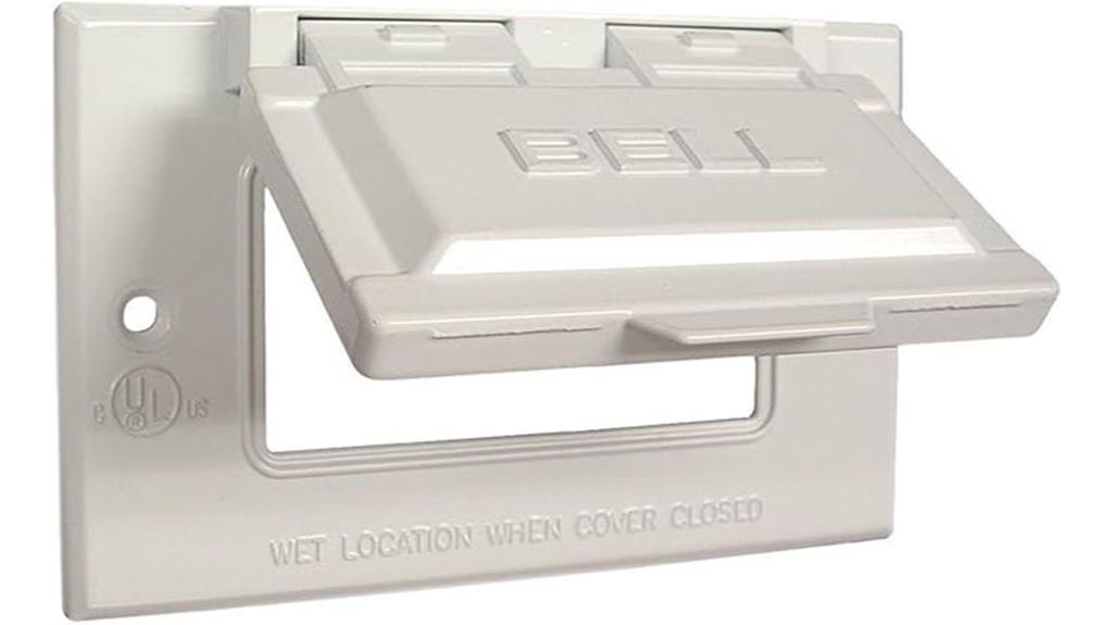 weatherproof electrical device cover