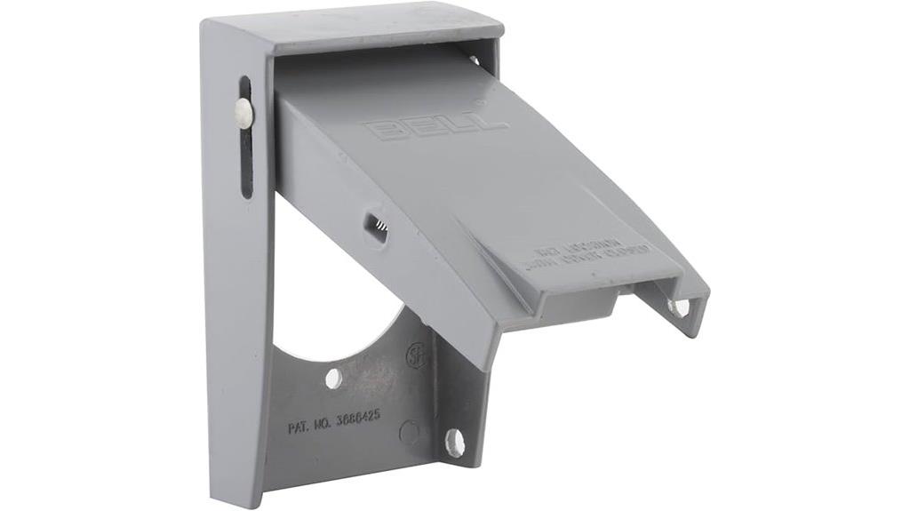 weatherproof hubbell bell cover