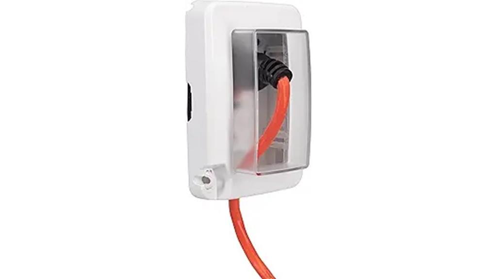weatherproof outdoor outlet cover