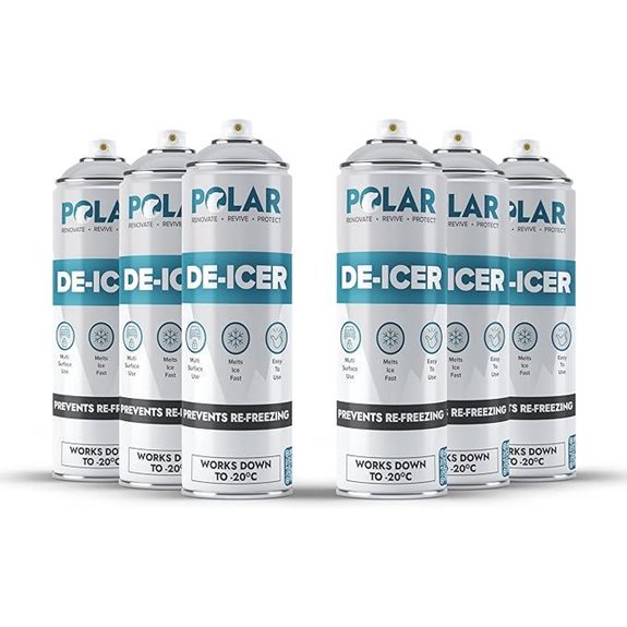 Polar De-Icer Spray for Car Windshield (6-Pack)