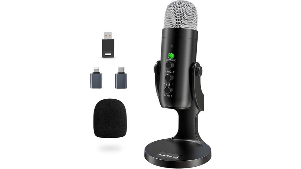 wireless bluetooth microphone for podcasts