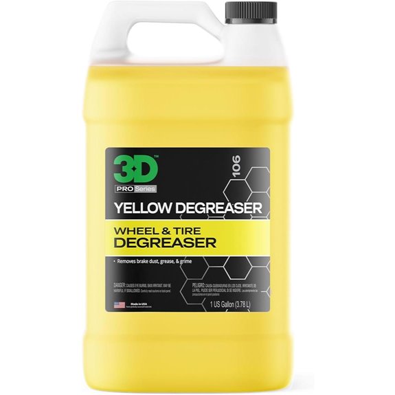 3D Yellow Degreaser Wheel & Tire Cleaner (1 Gallon)