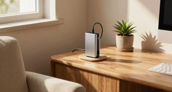 create a cozy charging nook