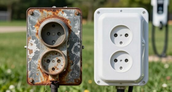 different outdoor outlet types