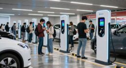 efficient charging station use