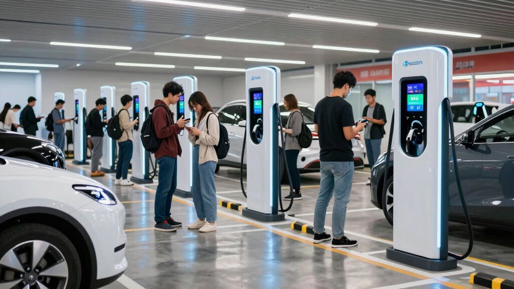 efficient charging station use