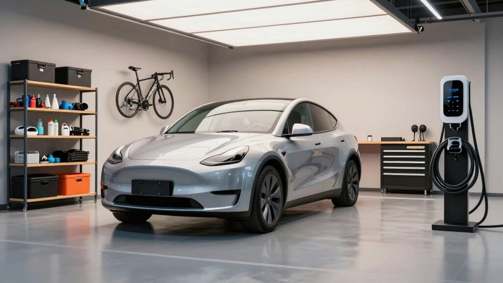 efficient ev garage organization