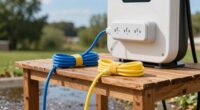 elevate charging equipment safely