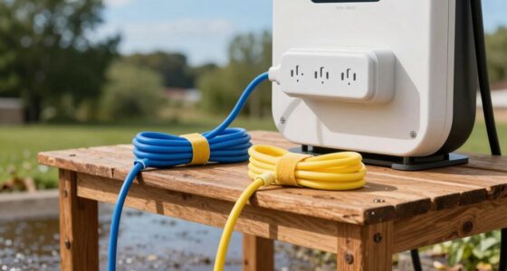 elevate charging equipment safely