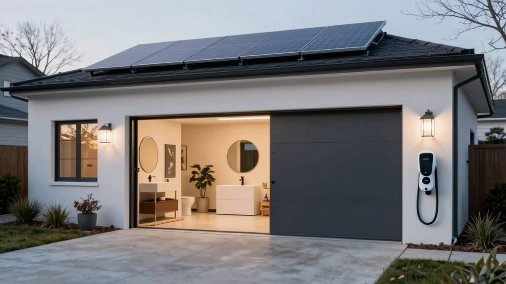 enhance garage for evs