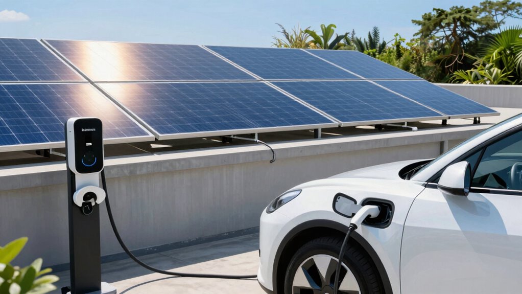 integrated solar and ev systems