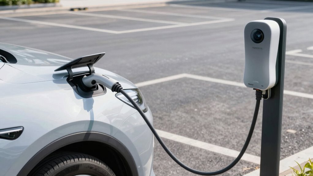 optimal charger parking distance