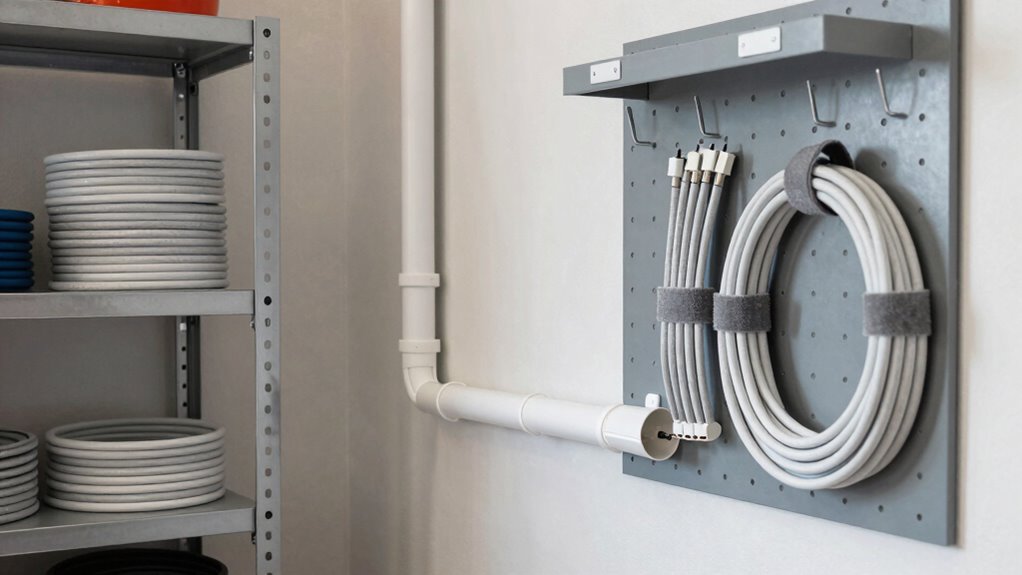 organize cables for safety