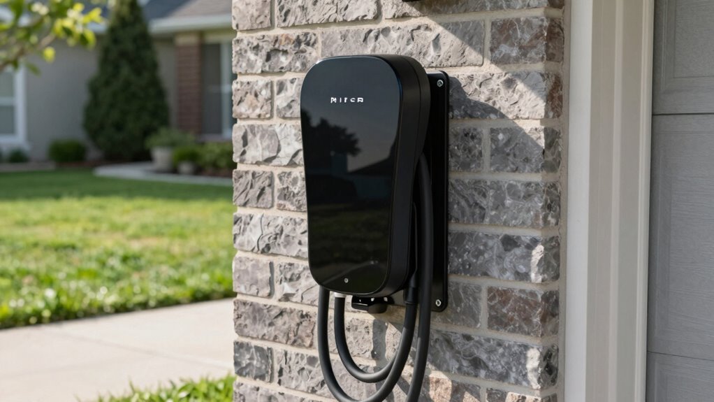 outdoor ev charger installation