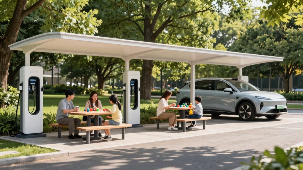 plan reliable charging station amenities