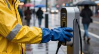 rain gear improves charging experience