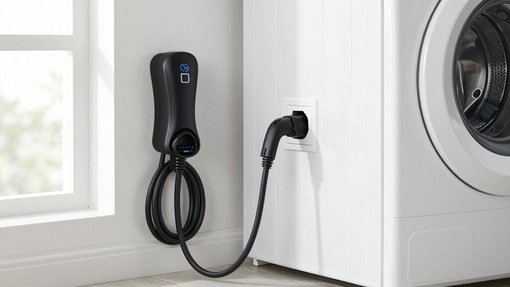 sharing dryer outlet safely