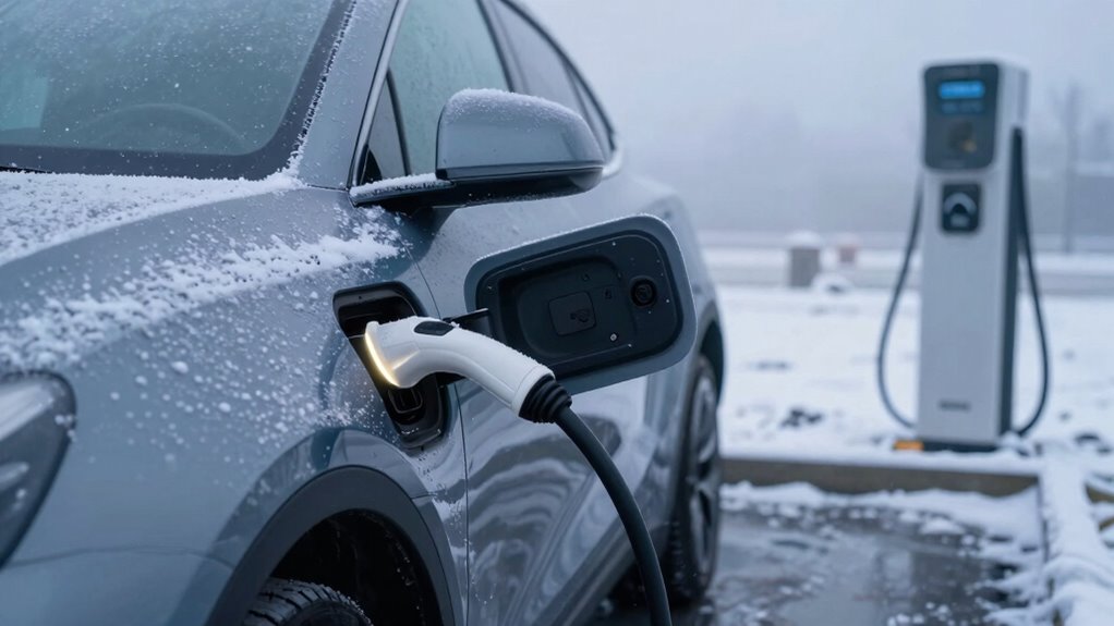 winter causes charging delays