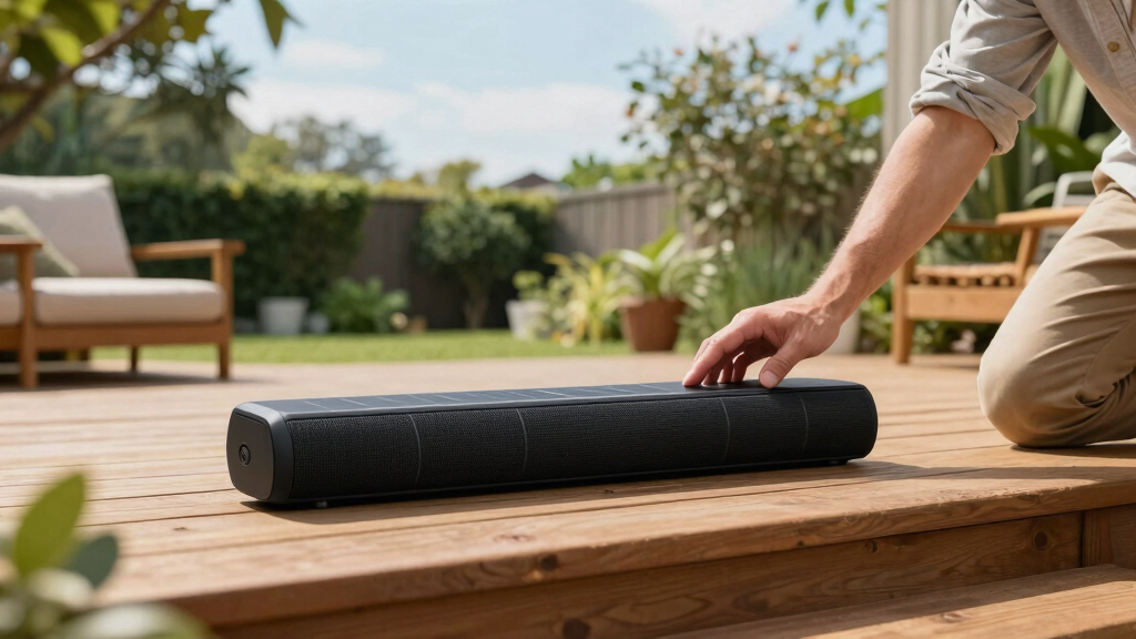 11 Best Solar-Powered Outdoor Soundbars in 2026