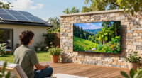 6 Best Solar-Powered Outdoor TVs in 2026