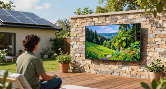 6 Best Solar-Powered Outdoor TVs in 2026