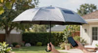 Autonomous Flying Umbrella Follows And Shields Users From Rain And Sunlight