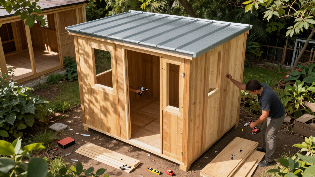 Building A Backyard Office, The Build And Cost Breakdown