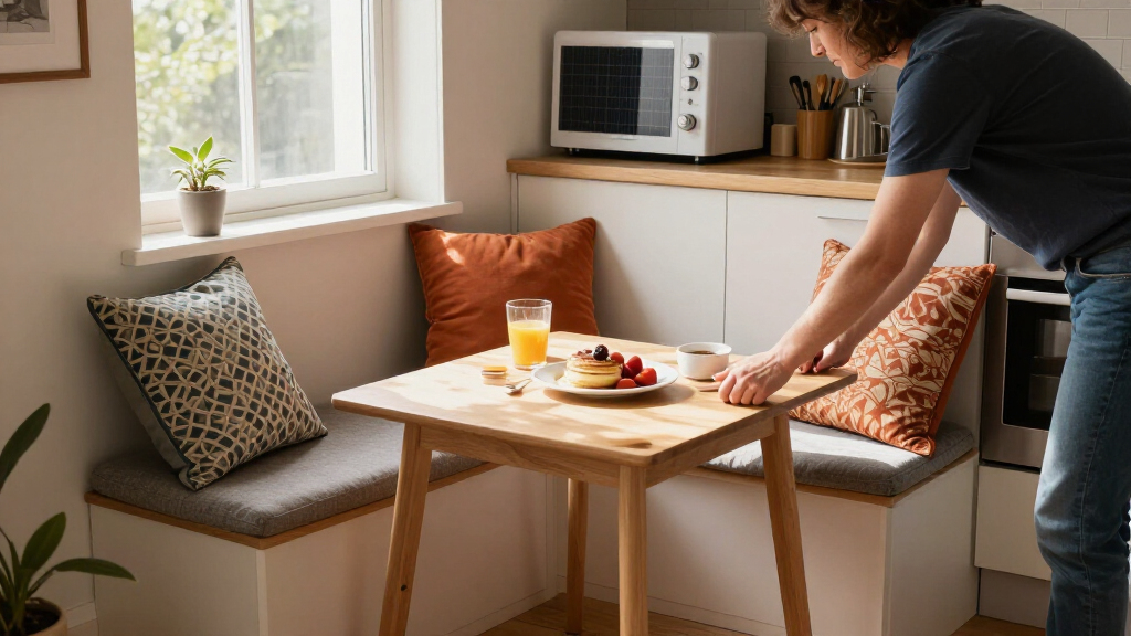 How The IKEA Store Created A DIY Breakfast Nook For Just $150