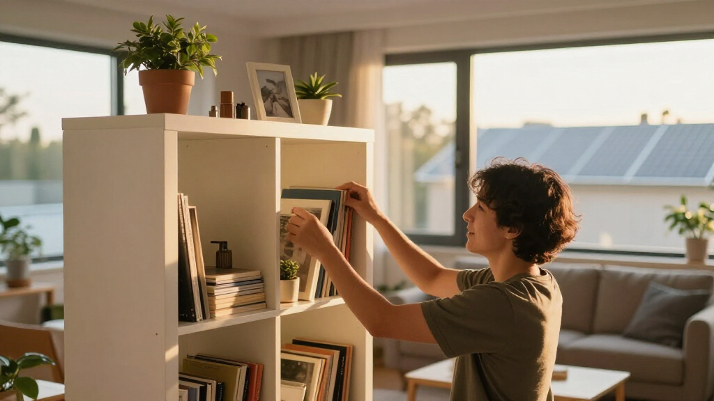 I Created A Pretty IKEA BILLY Hack That Seriously Cuts Clutter