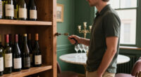A Closet Lacked Purpose — Until It Became A French-Inspired Wine Room